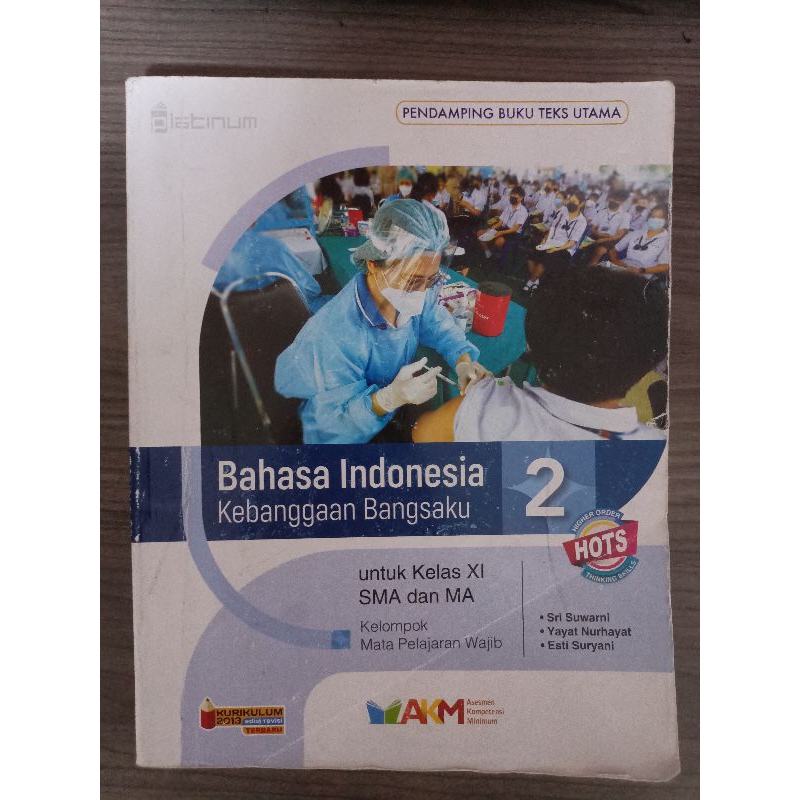 Jual BUKU BAHASA INDONESIA KEBANGGAAN BANGSAKU SMA KELAS XI K13 EDISI ...