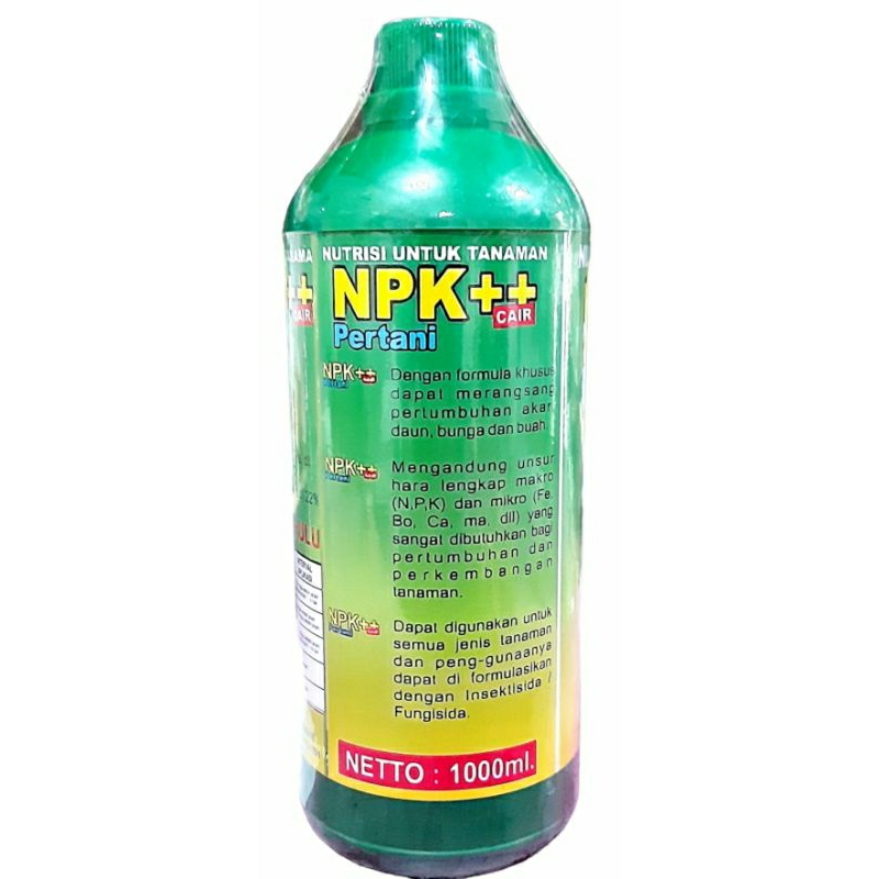 Jual NPK ++ Cair Plus Pertani Nutrisi Tanaman - 1 Liter BINA AGRO ...