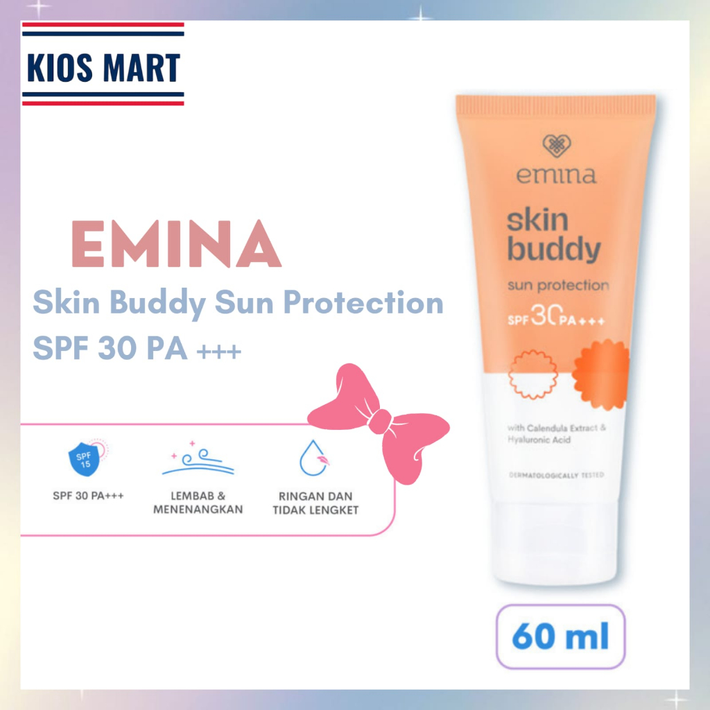 Jual Emina Skin Buddy Sun Protection SPF 30 PA+++ 60 ml Shopee Indonesia