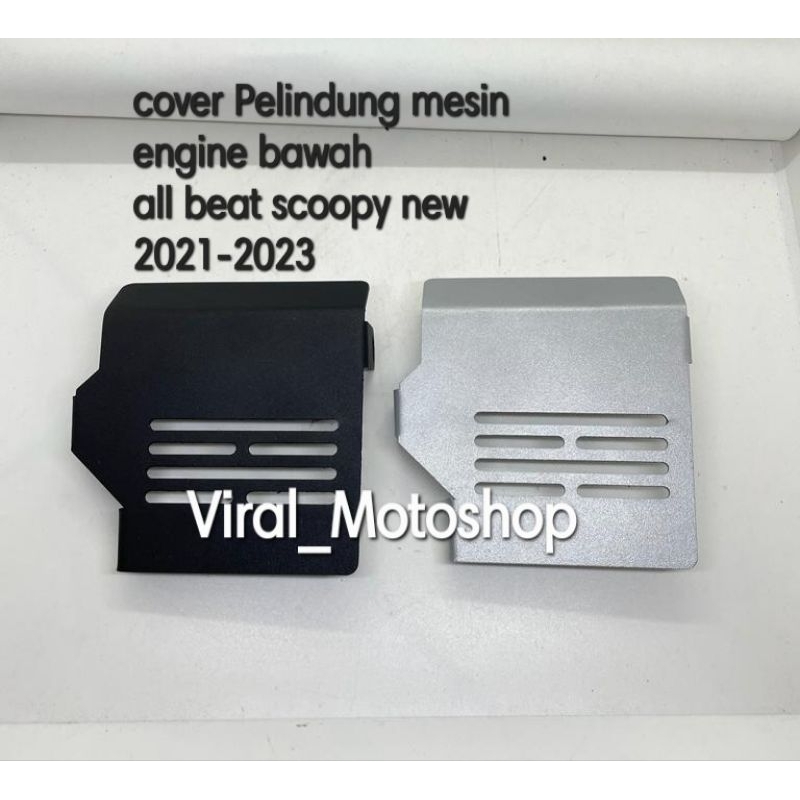 Jual Cover Tutup Pelindung Engine Mesin Bawah Pnp All Beat Scoopy New 2021 2022 2023 Shopee