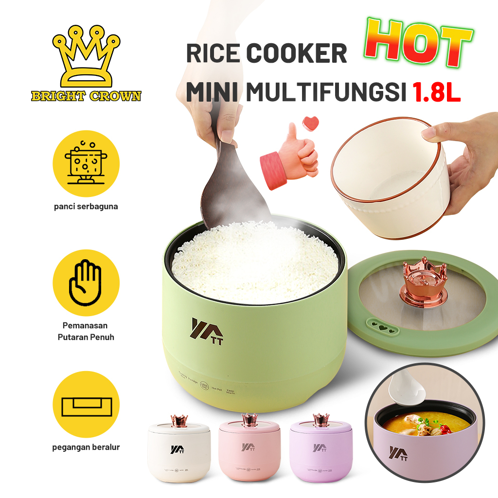Soseki Multifungsi Rice Cooker Mini 15 Liter7 Menu Magic Com Minipe - Cream