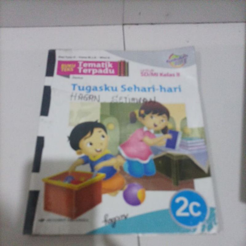 Jual buku tematik terpadu kelas 2 SD kurikulum 2013 Penerbit Erlangga ...