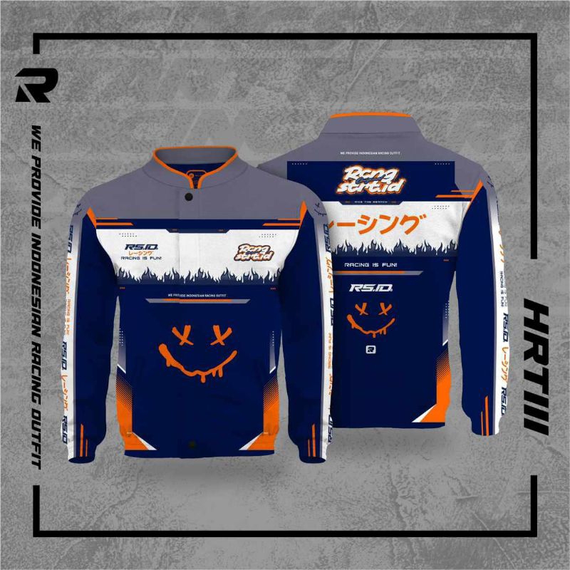 Jual JAKET RACING START ORIGINAL / JAKET TRUCKER WATERPROOF PRINTING ...