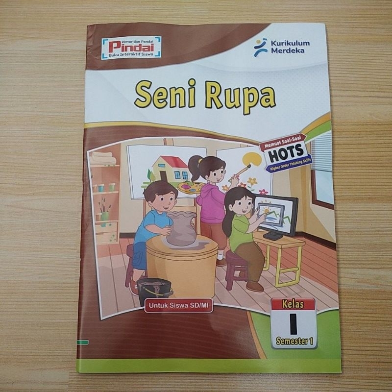 Jual Lks pindai (pintar dan pandai) Seni Rupa Kelas 1 semester 1 ...