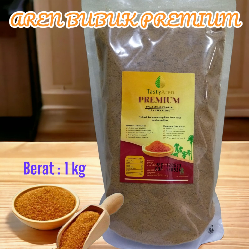 Jual Arenga Palm Sugar Gula Aren Bubuk Premium Gula Semut Ukuran 1kg Shopee Indonesia 2517