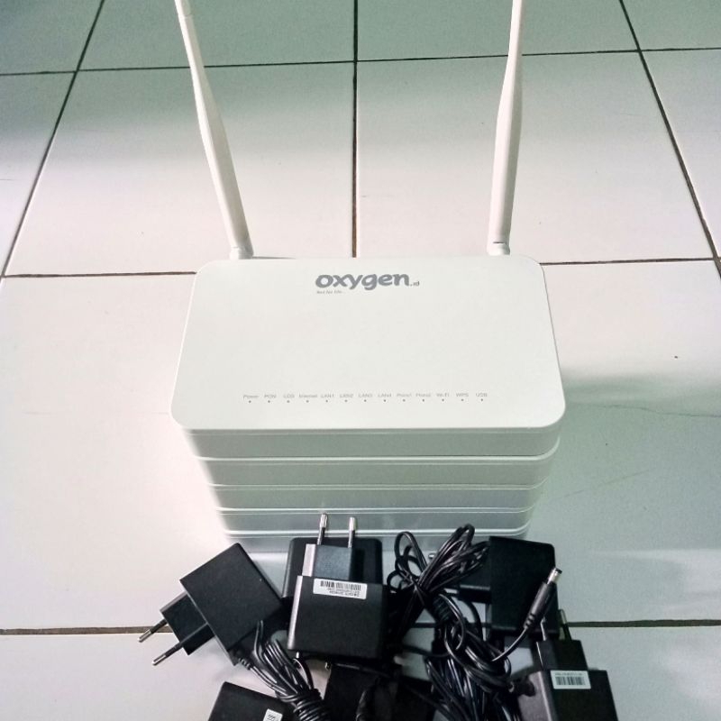 Jual Router Zte Gpon Ont Zxhn F609 V3 Port Hijau Shopee Indonesia