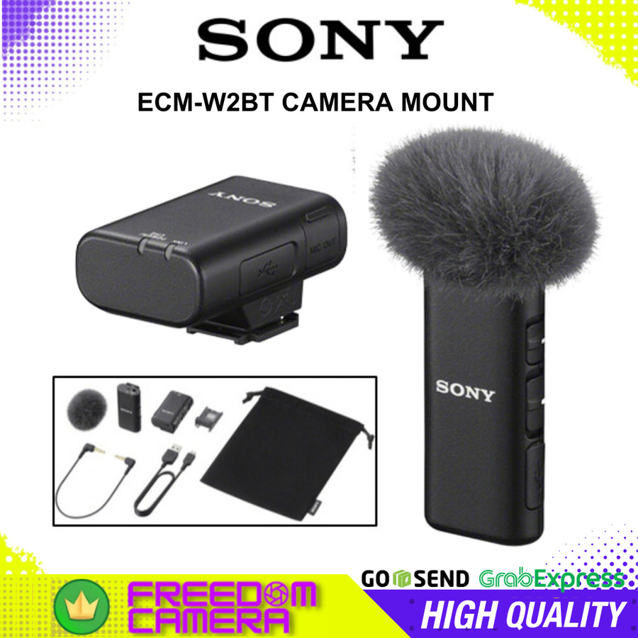 Jual ECM-W2BT Camera-Mount Bluetooth Wireless Microphone ECM W2BT ...