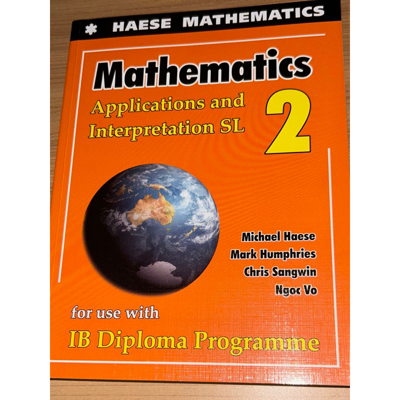 Jual IB Textbook Mathematics: Applications And Interpretation (MAI ...