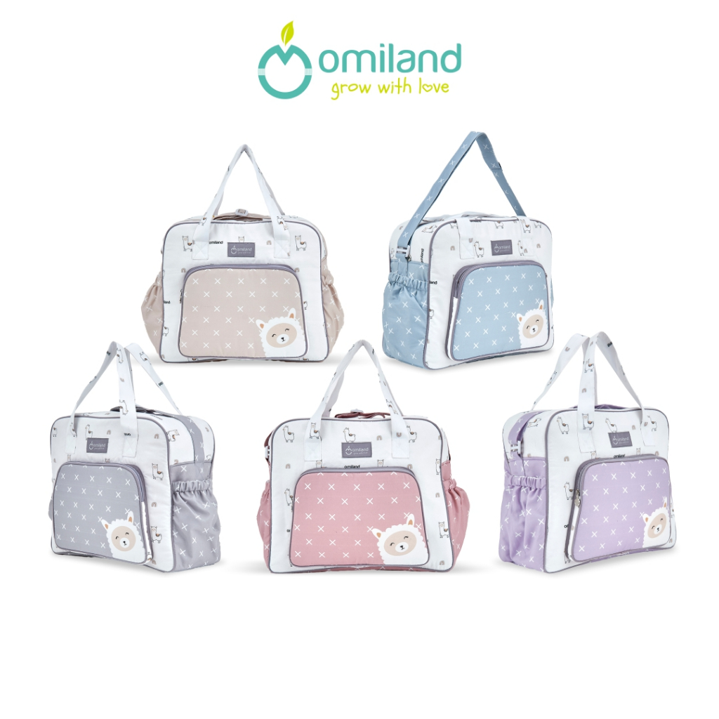 Jual Omiland Tas Perlengkapan Bayi/Diaper Bag Ukuran Besar/Big Alpaca