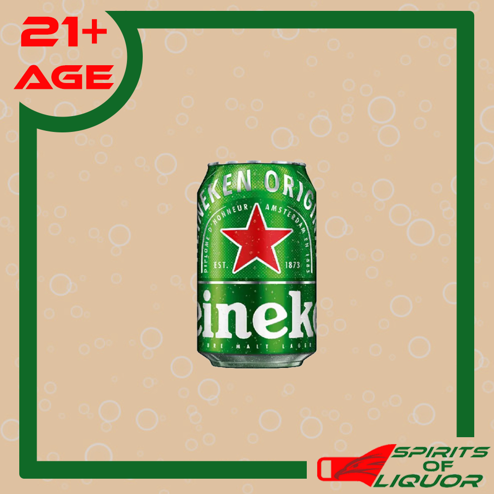 Jual Bir Heineken Can 320ml (1 Dus Isi 24 Kaleng) | Shopee Indonesia