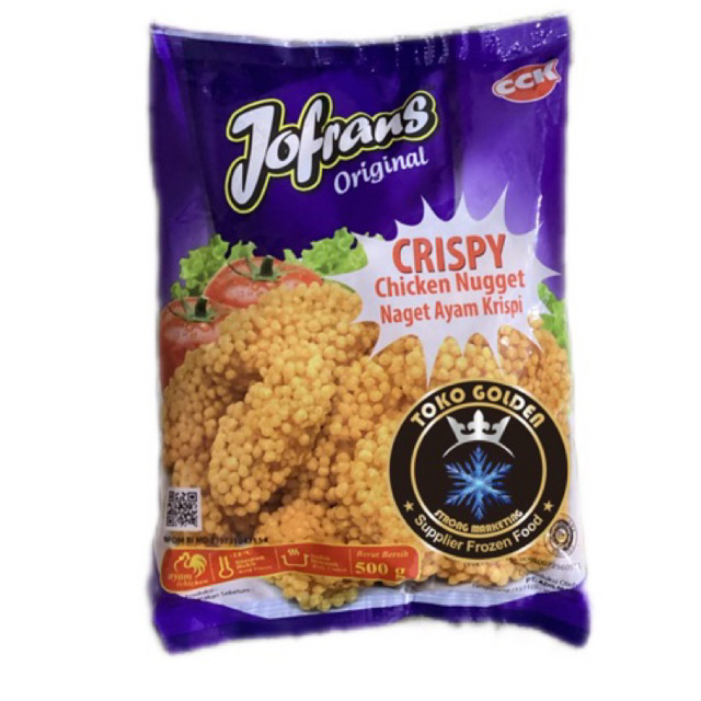 Jual Jofrans Chicken Nugget Crispy Gr Naget Ayam Shopee Indonesia