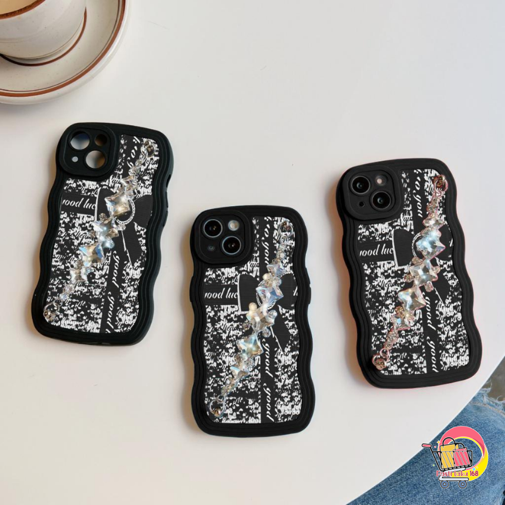 Jual GC34 GC43 CASE CASING SOFTCASE SILIKON WAVY CARACTER RANTAI ...