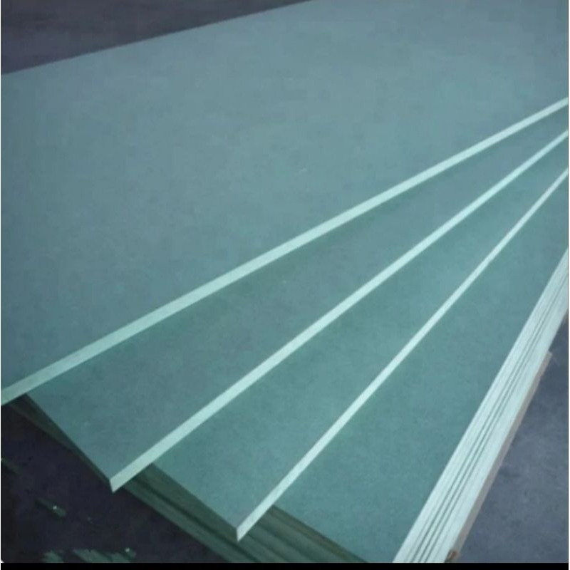 Jual mdf hijau 18mm/mdf hmr hijau 18mm/mdf hijau hmr 18mm potongan ...