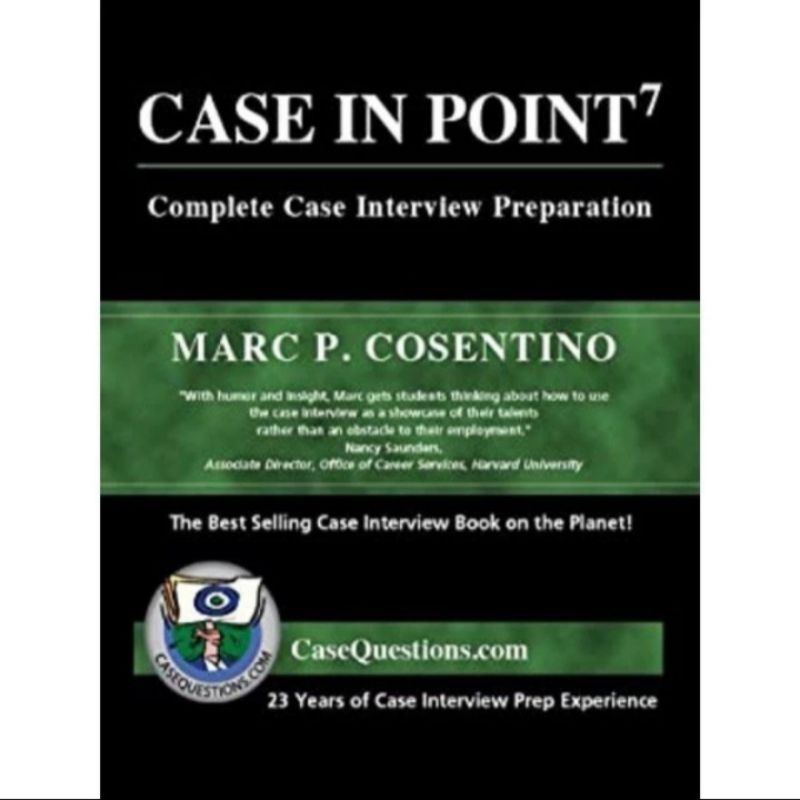 Jual buku case in point 7 | Shopee Indonesia