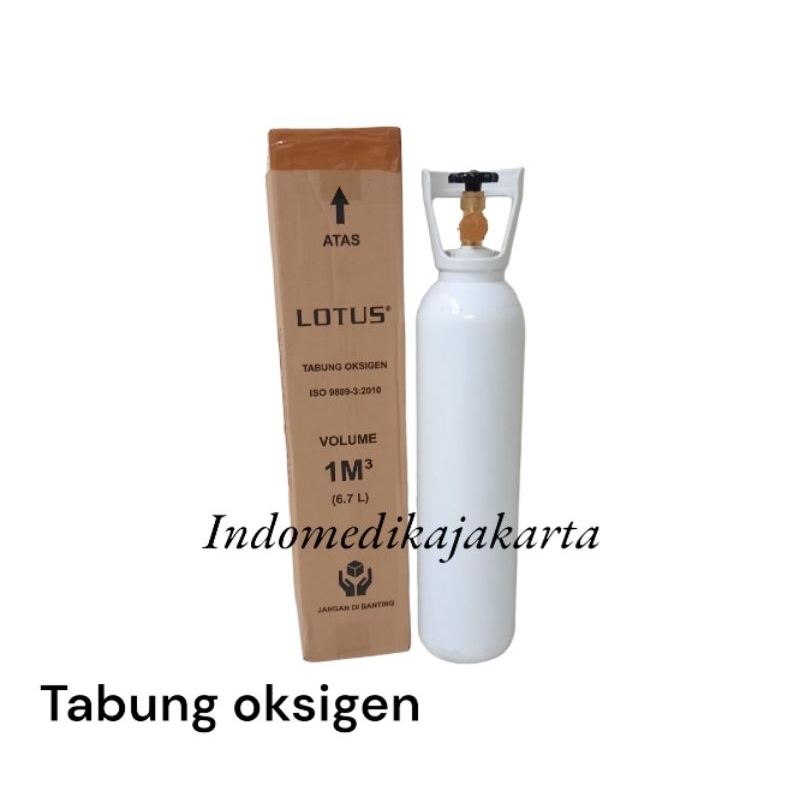 Jual Tabung Oksigen Tabung Oxygen 1m3 Lotus Tabung Isi Shopee Indonesia 