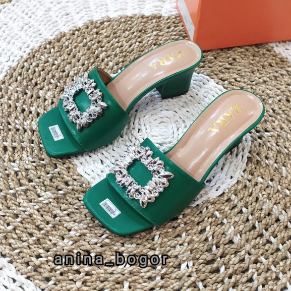 SANDAL HEEL TERBARU WANITA/HEEL WEDGES KEKINIAN/SANDAL HEEL ZR-091/HEEL  WANITA PARIASI IMPOR