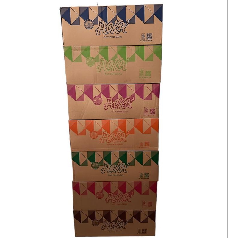 Jual Roti Panggang AOKA 9 Rasa Perdus | Shopee Indonesia