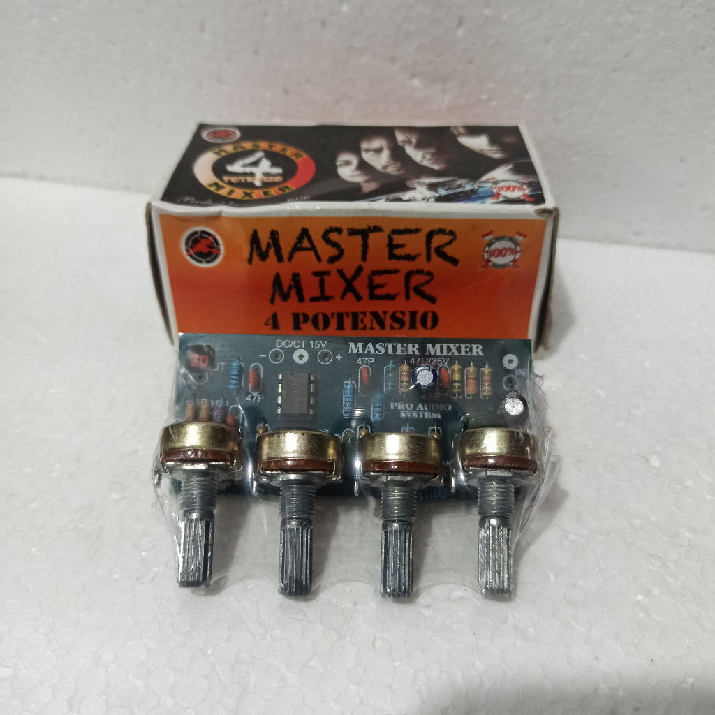 Jual MASTER MIXER 4POTENSIO | Shopee Indonesia