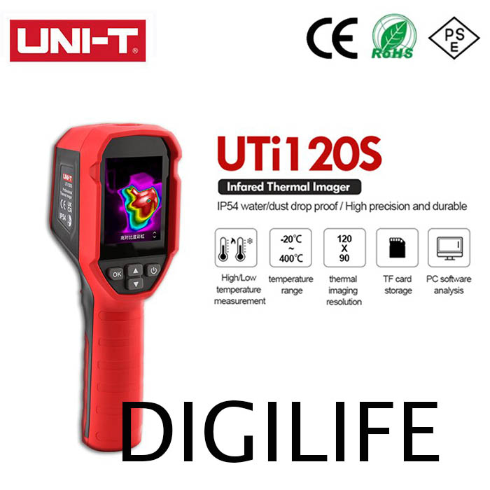 Jual Thermal Imager Camera UNI-T UTi120S Infrared Thermometer UNIT UTi ...