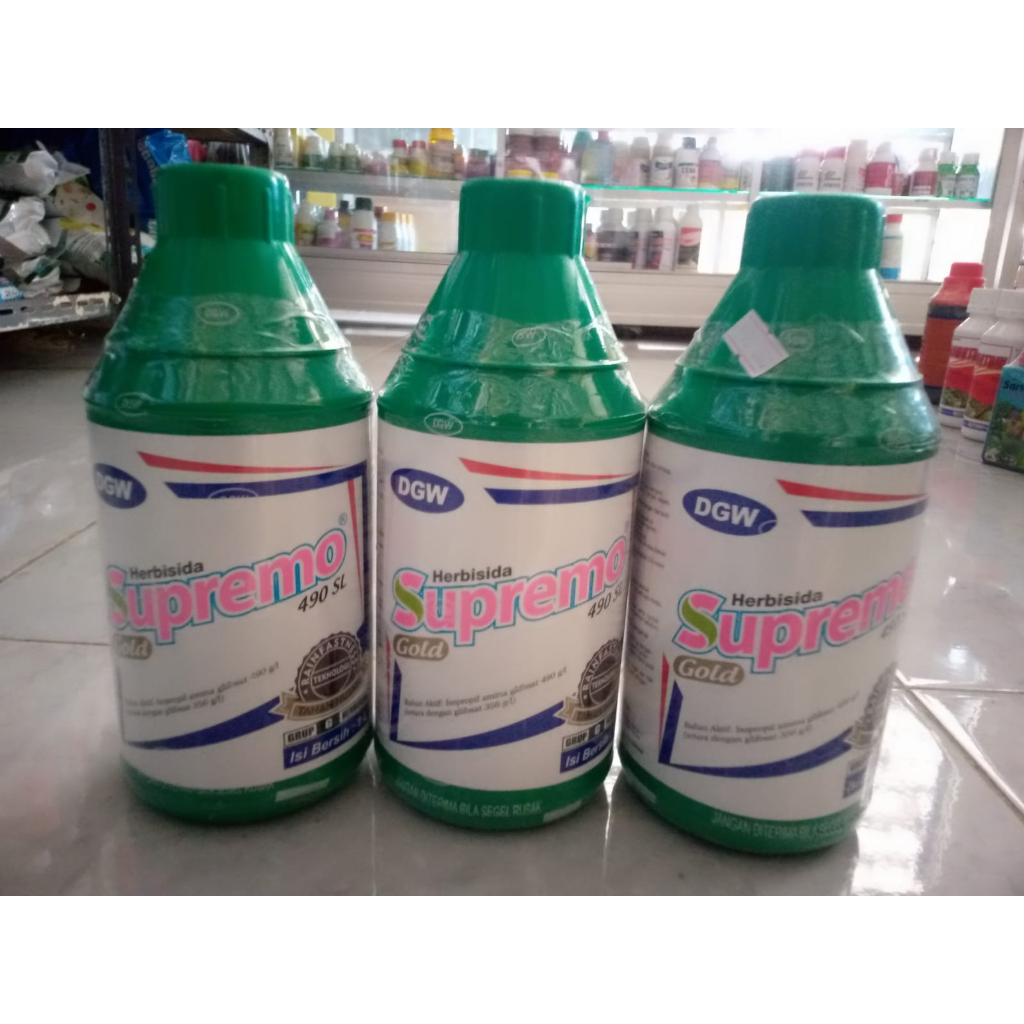 Jual Herbisida Supremo Gold 490sl 1l Shopee Indonesia