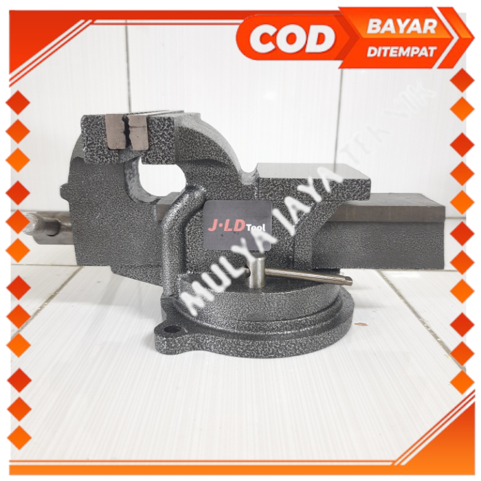 Jual Ragum besi duduk besar 4 inci Bisa Putar Catok Tanggem Bais Ragum ...