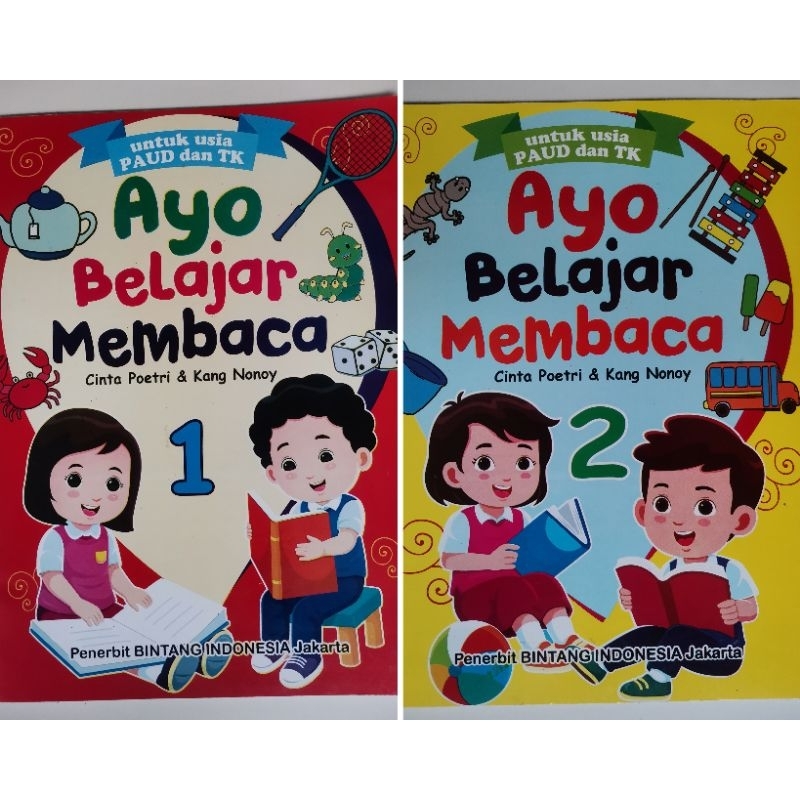 Jual Buku Ayo Belajar Membaca Jilid 1 / 2 | Shopee Indonesia