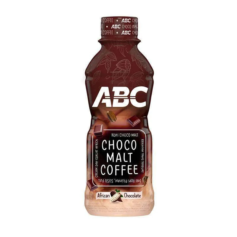 Jual ABC Choco Malt Coffee RTD Botol 200ml | Shopee Indonesia