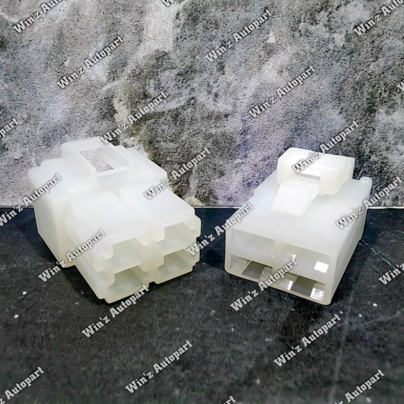 Jual SOKET 4 PIN BESAR TIPE 250 (SOCKET ONLY/KOSONGAN) / SOCKET 4 PIN ...