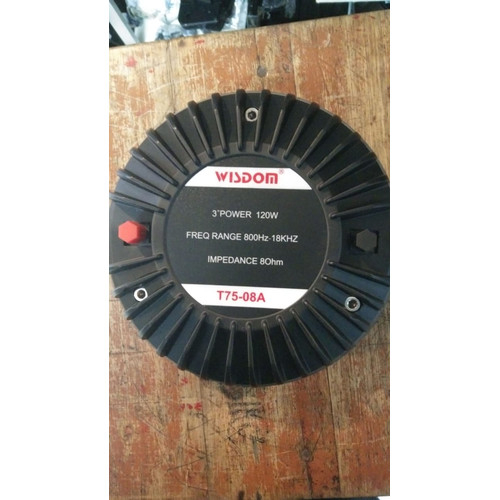 Jual Driver Tweeter Wisdom T75-08A - T7508A Original | Shopee Indonesia
