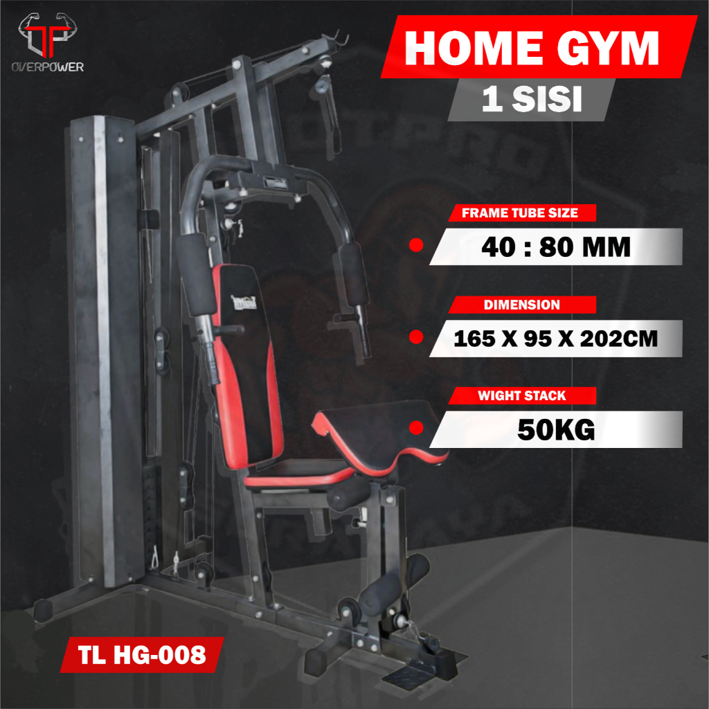 Jual Home Gym 1 Sisi Tl 008 Multi Homegym Fitness Gym Shopee