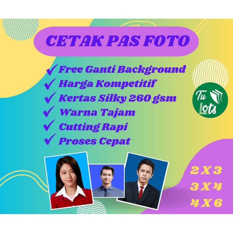 Jual Cetak Pas Foto Paket Shopee Indonesia