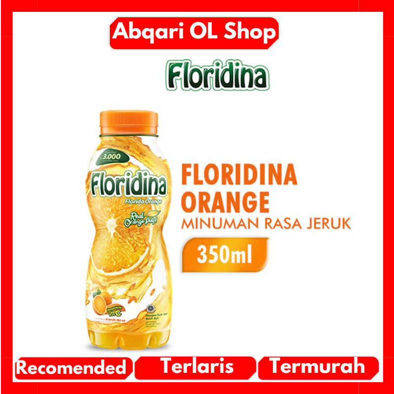 Jual Floridina Orange Minuman Siap Minum Rasa Jeruk Kemasan Botol 350