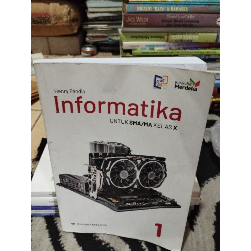 Jual Informatika Sma Kelas 10 Kurikulum Merdeka Erlangga | Shopee Indonesia