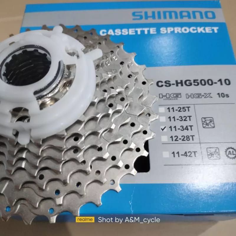 Jual Sprocket shimano tiagra Hg50010 speed 11/34t cassette sprocket