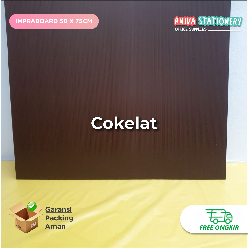 Jual IMPRABOARD INFRABOARD KARTON PLASTIK LEMBARAN TEBAL 3MM 50 x 75 cm ...