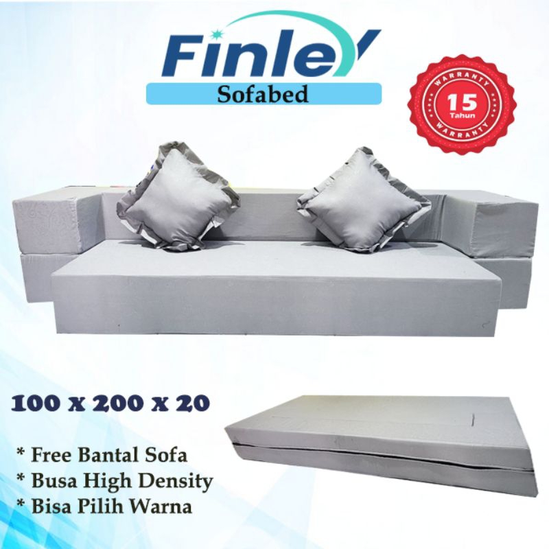 Jual Sofabed Finley (Sofa Bed Minimalis) Shopee Indonesia