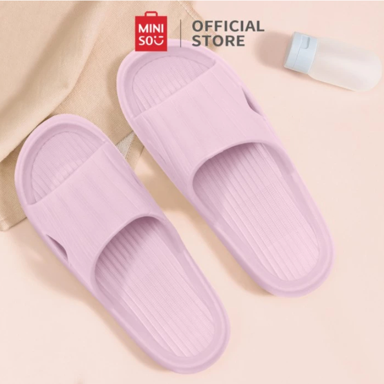 Jual Miniso Sandal Pria Dan Wanita Bath Slippers Anti Selip Reject