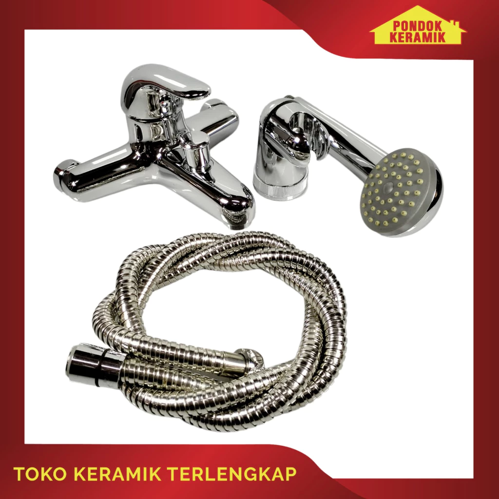 keran Bath Tub Shower Mixer / keran Panas Dingin Mago 1004 CR