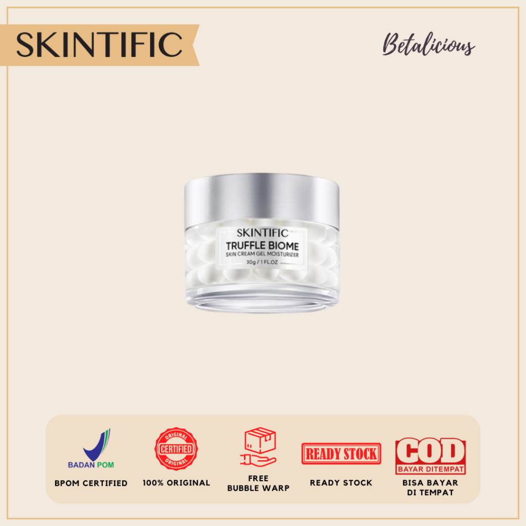 Jual SKINTIFIC Truffle Biome Skin Reborn Cream Gel Moisturizer 30g ...