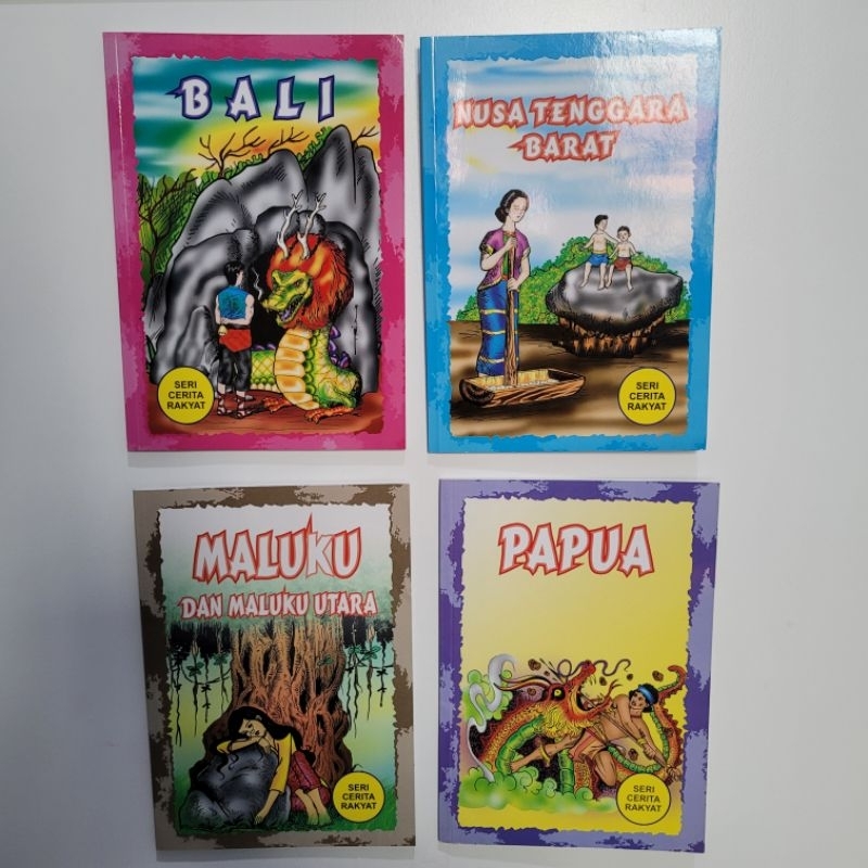 Jual Buku Seri Cerita Rakyat Bali, Nusa Tenggara, Maluku, Dan Papua ...