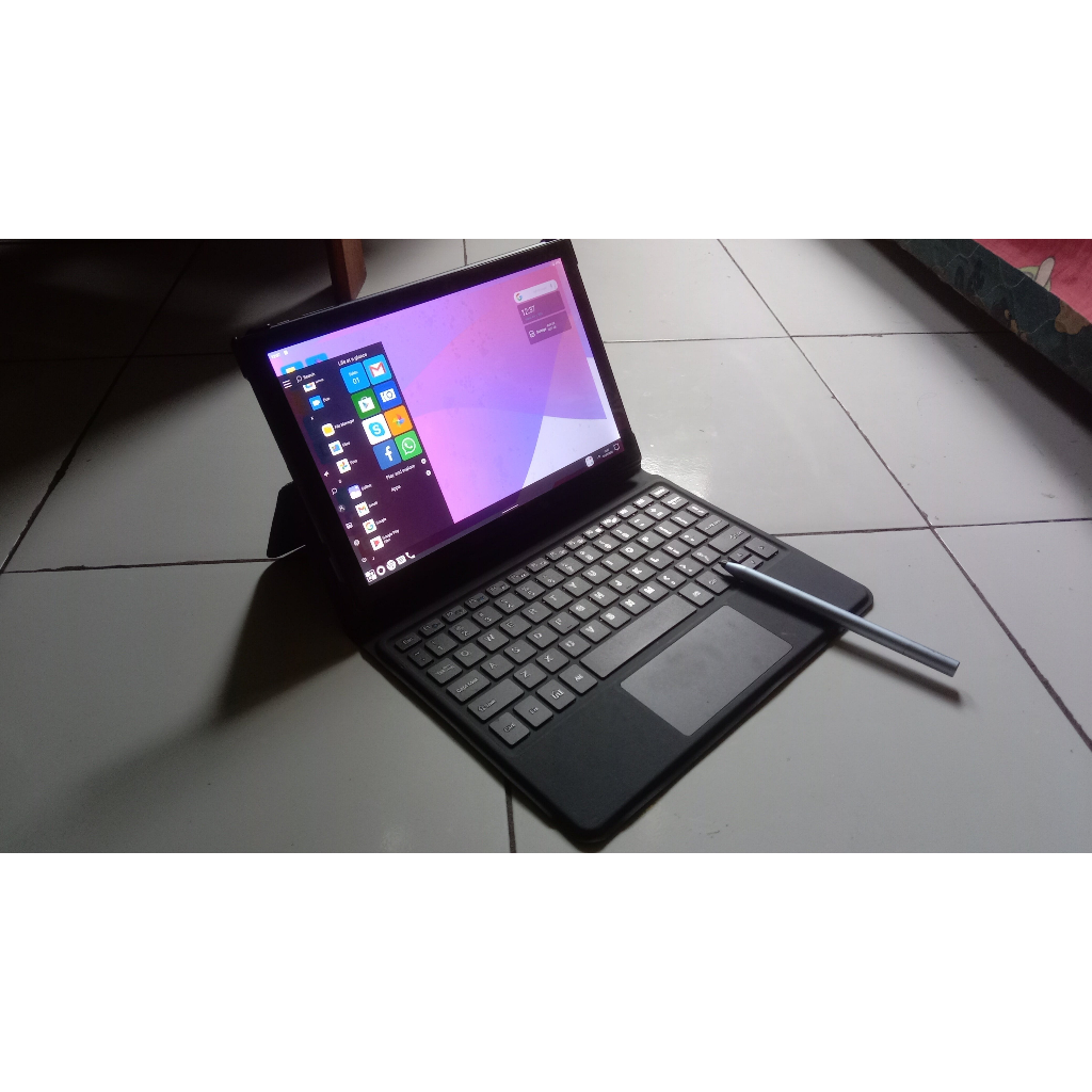 Jual Second Tablet Advan Sketsa 2 Full Set (Bonus Keyboard dan Stylus