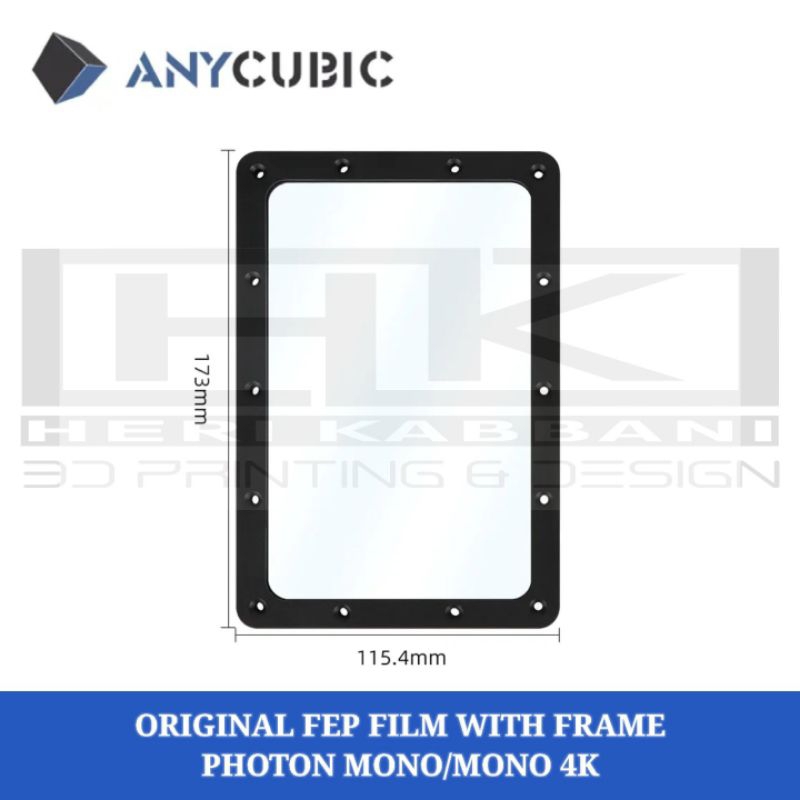 Jual Original Anycubic Photon Mono/Photon Mono 4k FEP Film Replacement ...