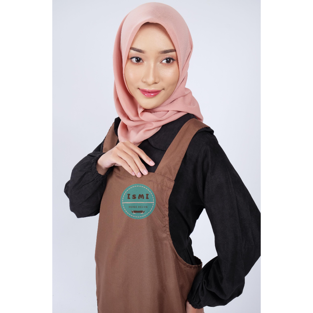 Jual Celemek/Apron Masak/Barista Chef Model Y Strap POLOS Kekinian Ala ...