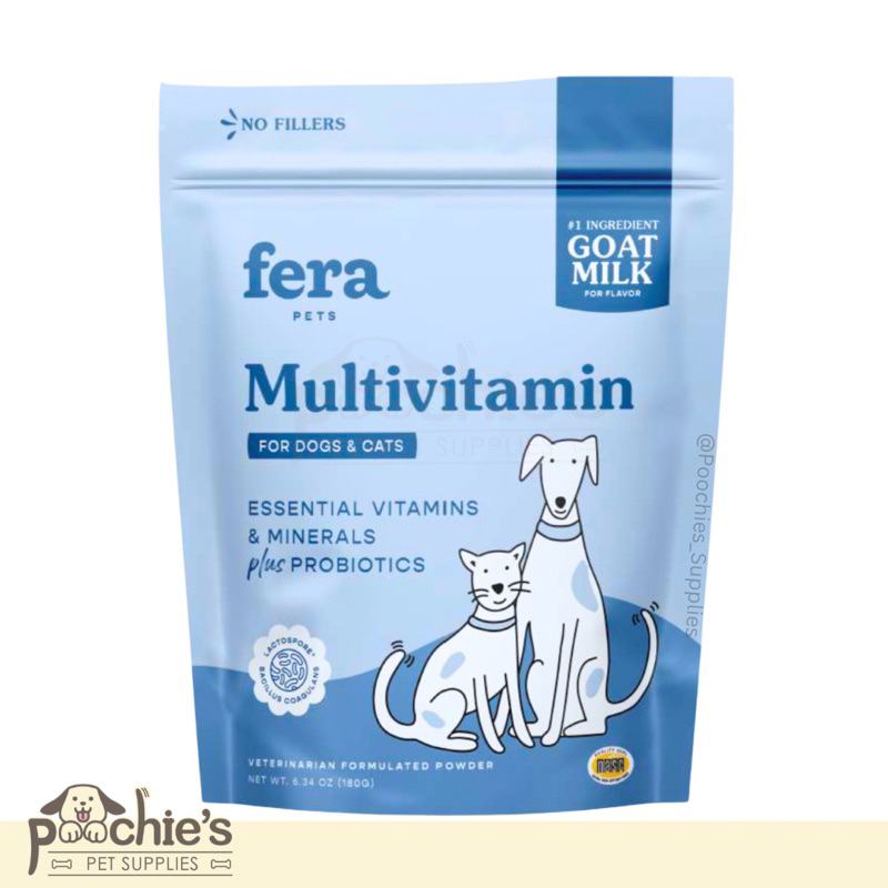 Jual Susu anjing kucing - Fera Goat Milk Topper (Multivitamin) | Shopee ...