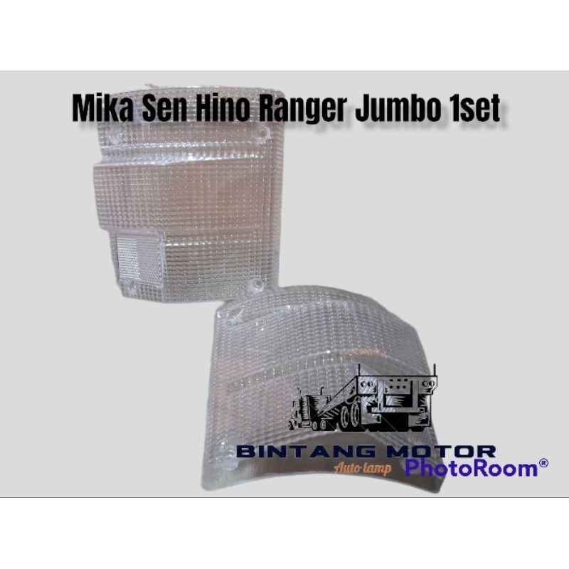 Jual MIKA SEN HINO RANGER JUMBO 1SET KANAN DAN KIRI CLEAR | Shopee ...