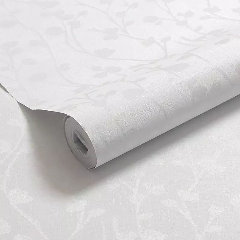 Jual Wallpaper Dinding Kamar Tidur Putih Polos Wallpaper Ruang Tamu