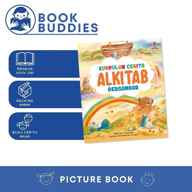 Jual Kumpulan Cerita Alkitab Bergambar / Picture Book / Buku Cerita ...