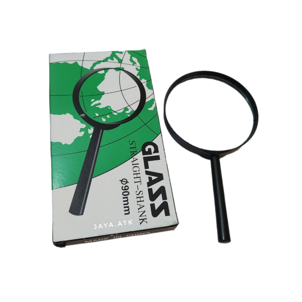 Jual KACA PEMBESAR LUP KACA 9 CM 90MM GLASS STRAIGHT SHANK MAGNIFIER ...