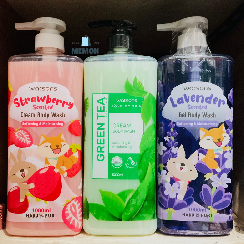Jual Watsons sabun mandi Cair & Gel 1000ml / body wash 1 liter 1L