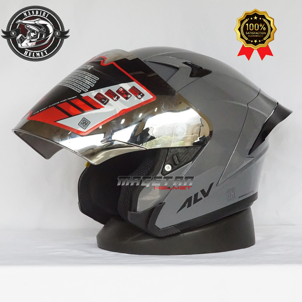 Jual Helm ALV Ultron Original SNI Gratis Ongkir PAKET GANTENG Kaca ...